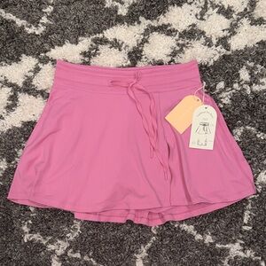NWT Blogilates Popflex Pink Trailblazer Slit Athletic Skort